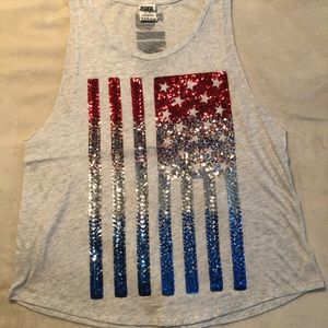 PINK Sequenced Flag Tank